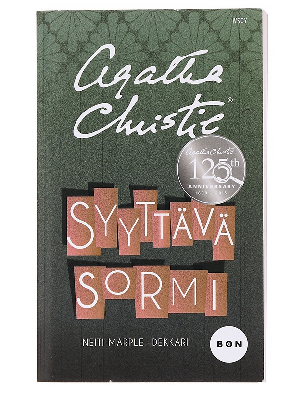 Syyttävä sormi - Christie, Agatha - Romaanit ja novellit - 10105581891 - 0
