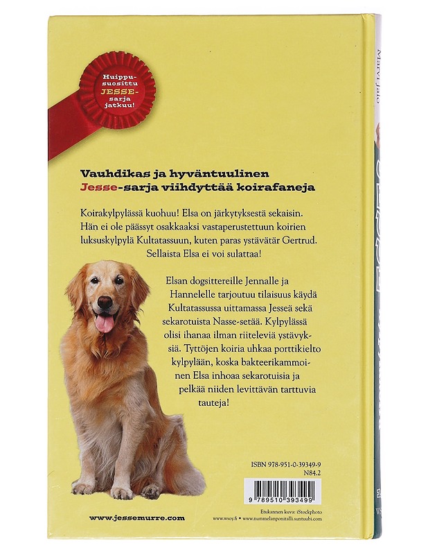 Jesse kylpyläkoira - Jalo, Merja - Nuorten kirjat - 10105581916 - 1