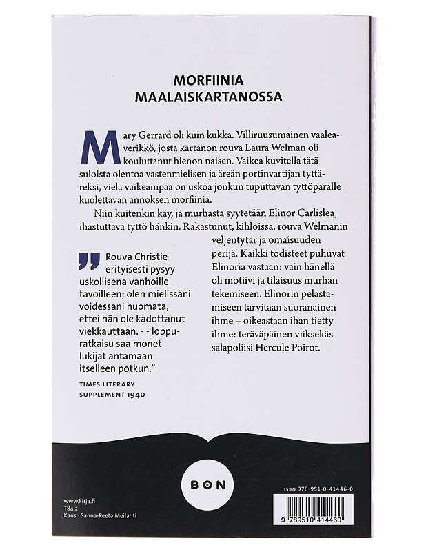 Teetä kolmelle - Christie, Agatha - Romaanit ja novellit - 10105581941 - 1