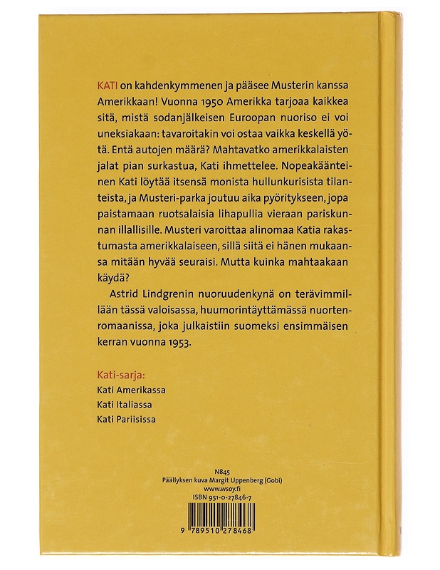 Kati Amerikassa - Lindgren, Astrid - Nuorten kirjat - 10105581942 - 1
