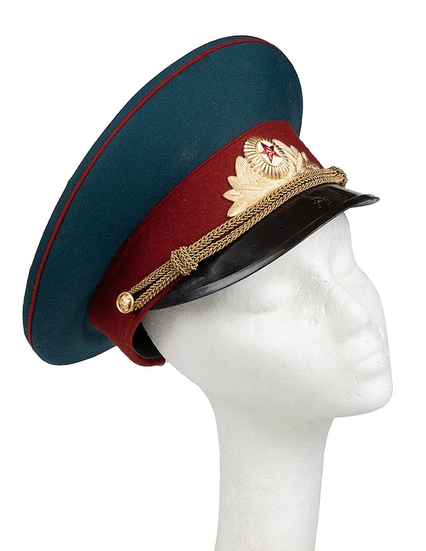 Neuvostoliiton  armeijan upseerin paraatikoppalakki, 57 cm - Päähineet - 10105581990 - 0