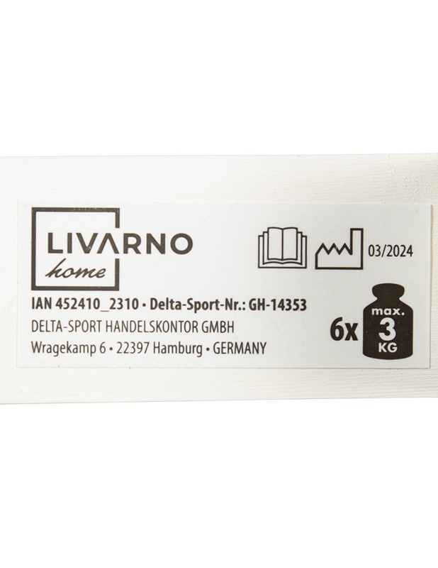LIVARNO HOME -vaatenaulakko  - Sisustus - 10105582011 - 3