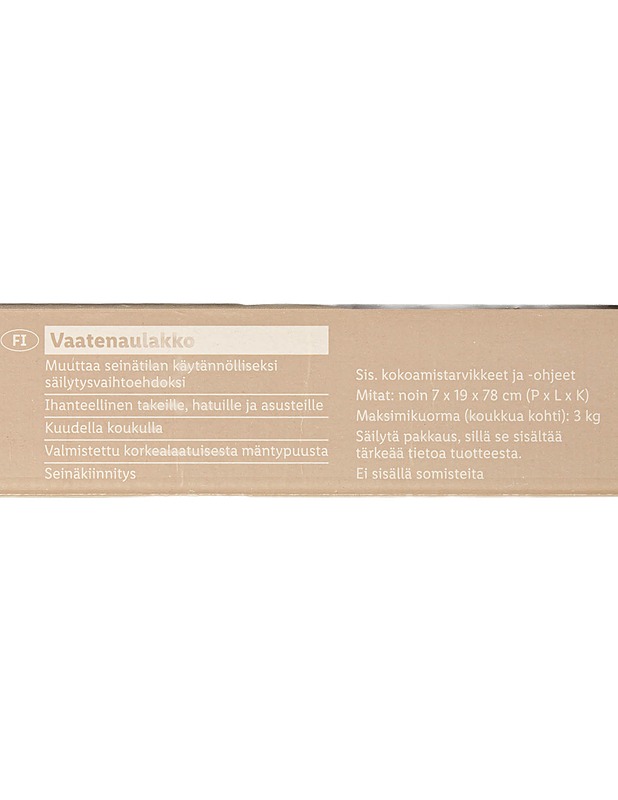 LIVARNO HOME -vaatenaulakko  - Sisustus - 10105582011 - 5