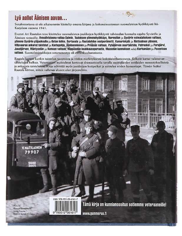 Itä-Karjalan valtaus 1941 - Ari Rautala - Historiakirjat - 10105582084 - 1