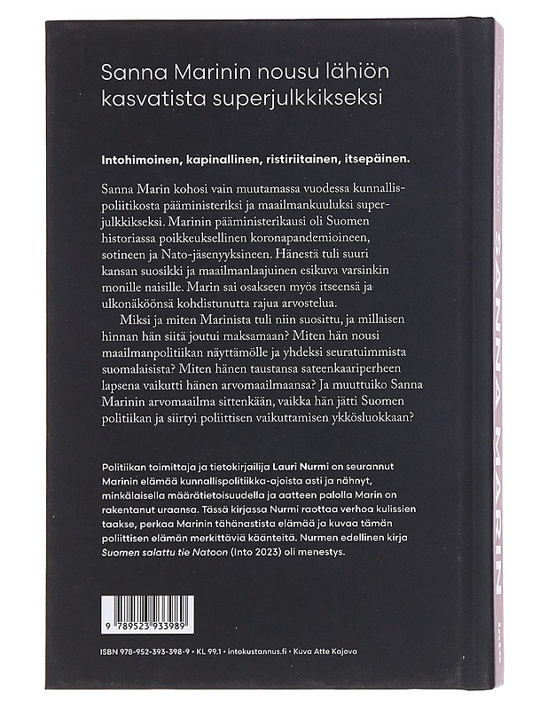 Sanna Marin - Lauri Nurmi - Elämäkerrat ja muistelmat - 10105582110 - 1