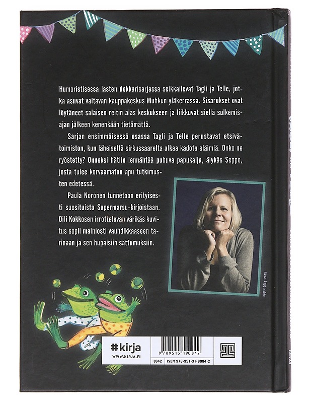Tagli ja Telle / tehtävä sirkussaarella - Noronen, Paula - Nuorten kirjat - 10105582175 - 1