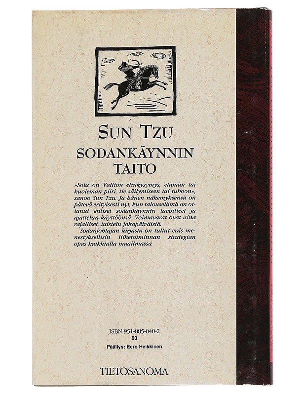 Sodankäynnin taito - Tzu, Sun - Historiakirjat - 10105582246 - 1