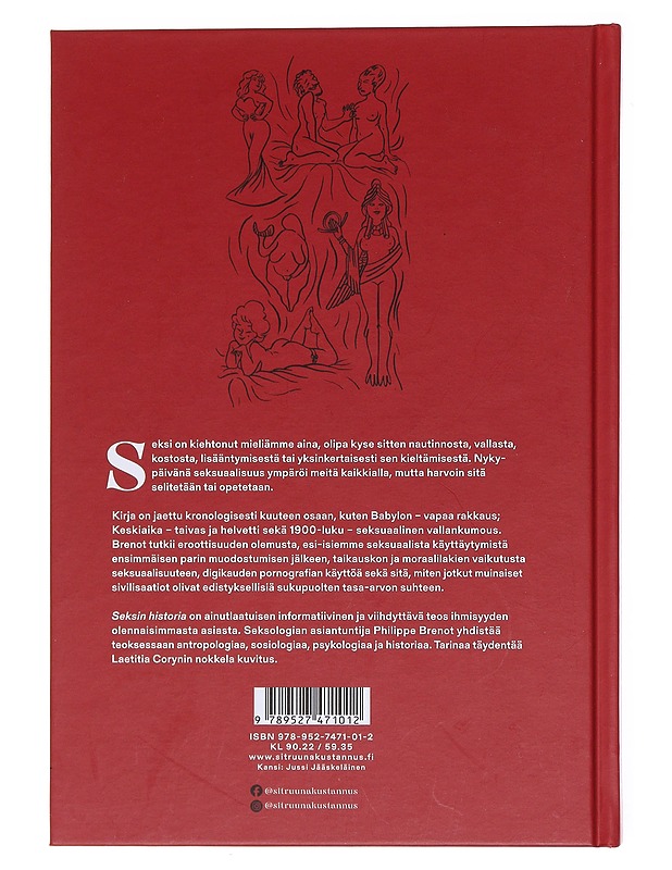 Seksin historia : apinoista robotteihin - Brenot, Philippe K18 - Historiakirjat - 10105582255 - 1