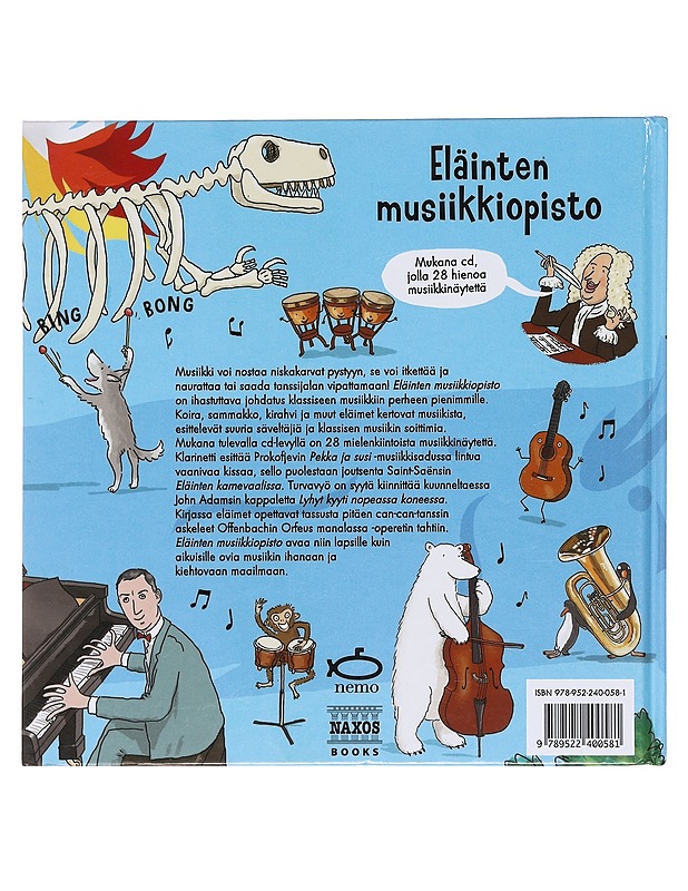Eläinten musiikkiopisto [Moniviestin] - Helsby, Genevieve - Lastenkirjat - 10105582316 - 1