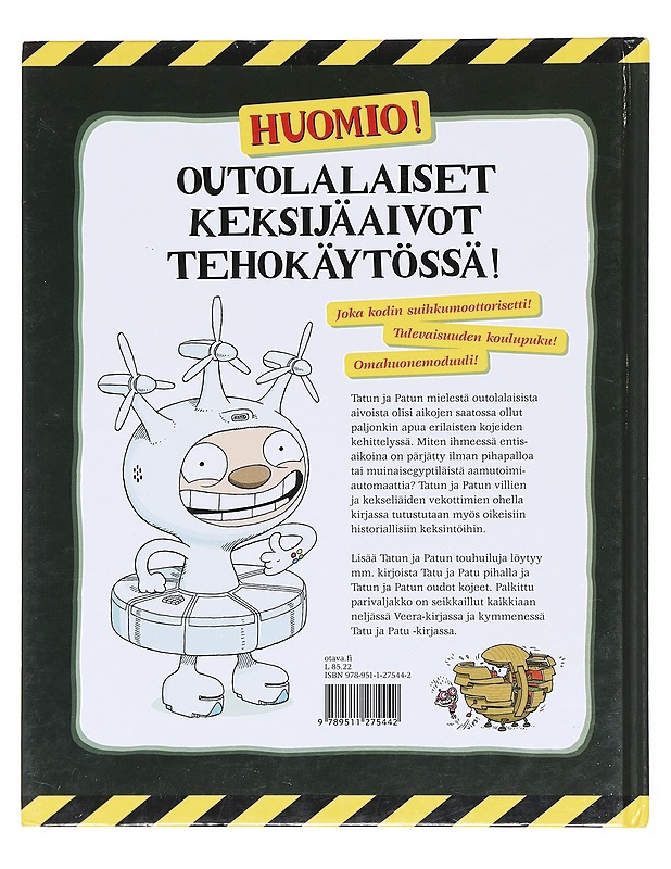 Tatun ja Patun kummat keksinnöt kautta aikojen - Havukainen, Aino - Lastenkirjat - 10105582327 - 1