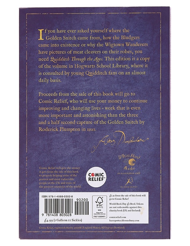 Quidditch through the ages - Rowling, J. K. - Lastenkirjat - 10105582346 - 1
