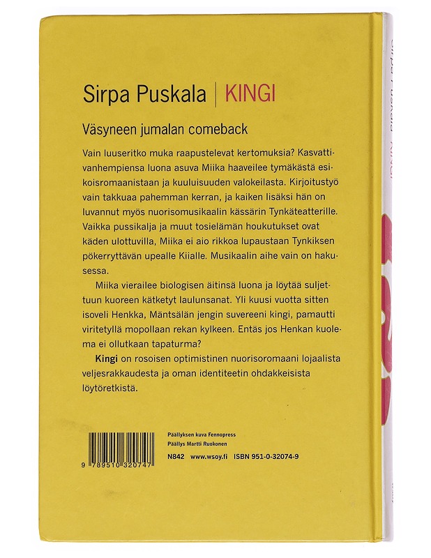 Kingi - Sirpa Puskala - Nuorten kirjat - 10105582387 - 1