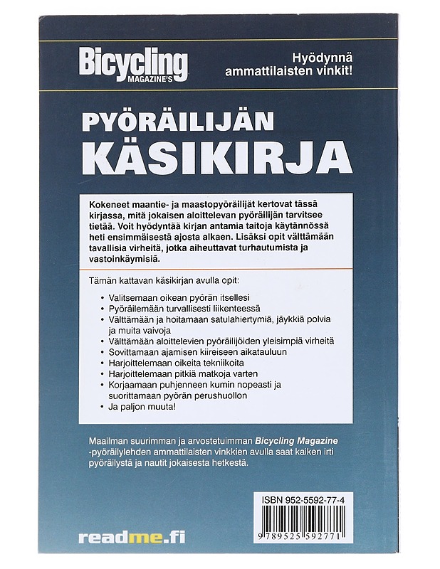 Pyöräilijän käsikirja - Hewitt, Ben - Tietokirjat ja oppaat - 10105582391 - 1