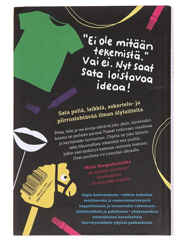Ruutuvapaata koululaisille - Kangaskortet, Maria - Lastenkirjat - 10105582418 - 1