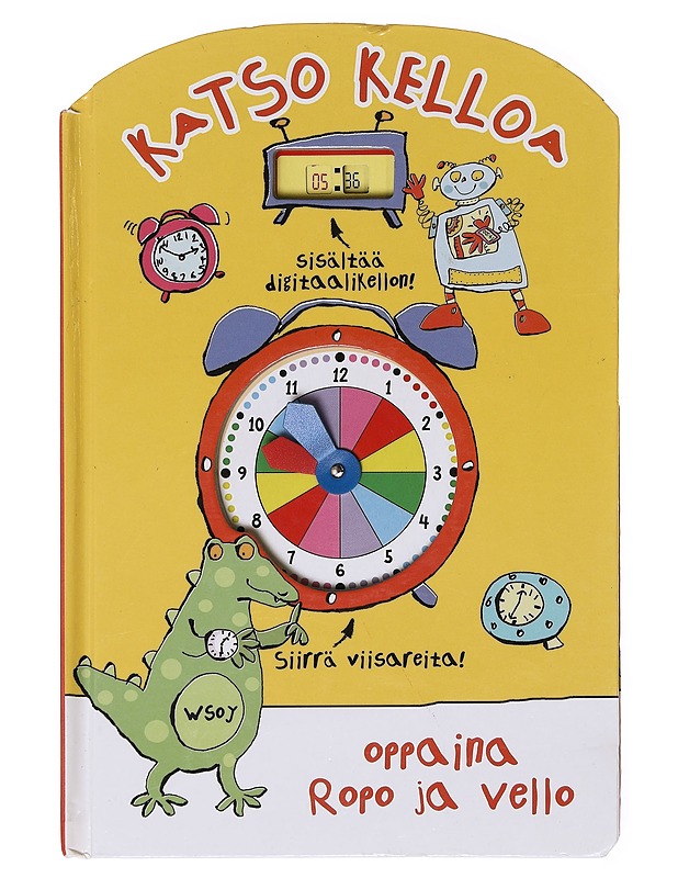 Katso kelloa, oppaina Ropo ja Vello - McClellan, Maddy - Lastenkirjat - 10105582428 - 0