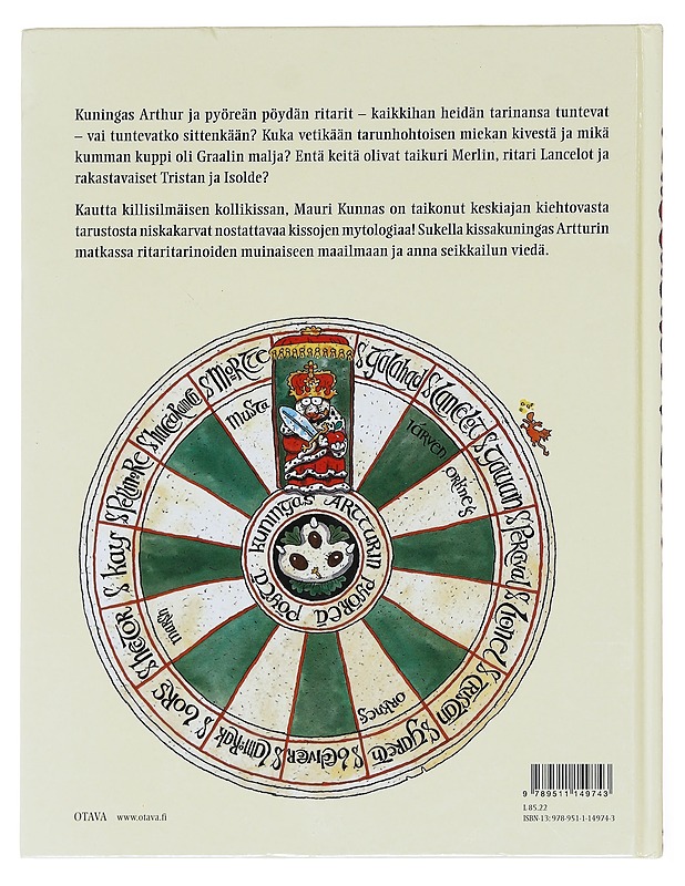 Kuningas Artturin ritarit / kappale kissojen varhaista historiaa - Kunnas, Tarja - Lastenkirjat - 10105582437 - 1