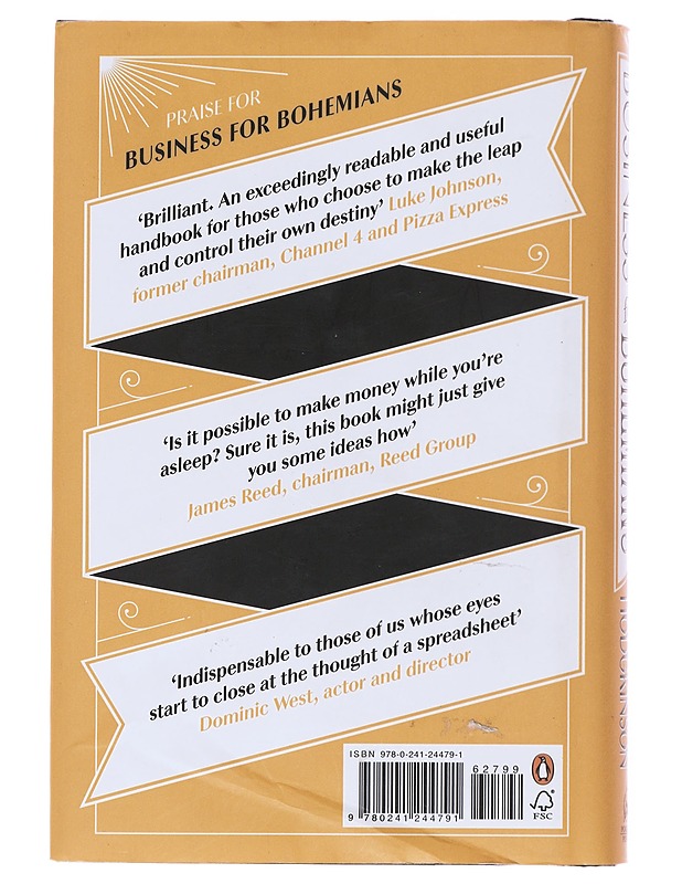 Business for bohemians : live well, make money - Tom Hodgkinson - Romaanit ja novellit - 10105582475 - 1