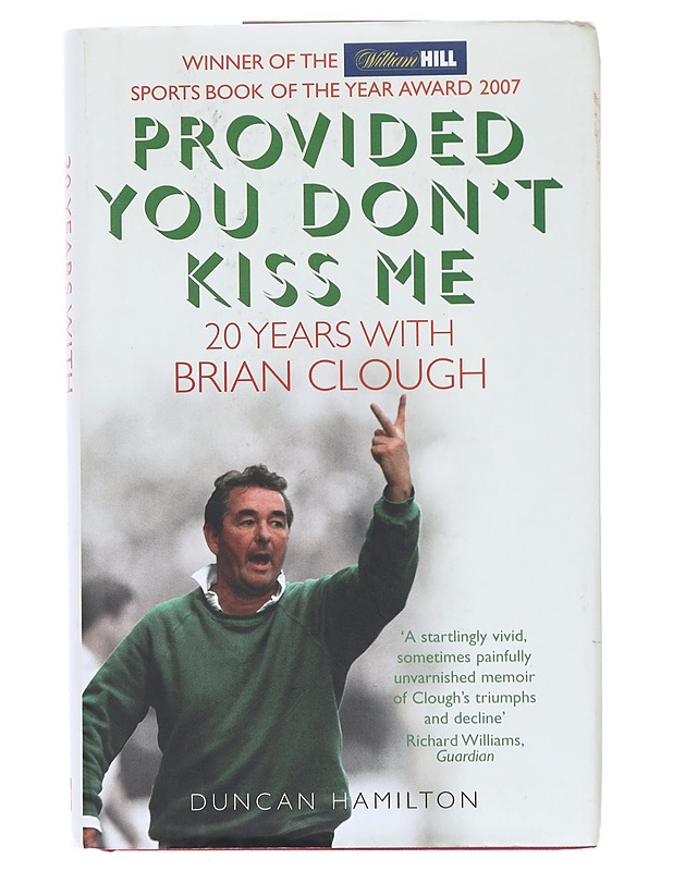 20 Years With Brian Clough - Duncan Hamilton - Romaanit ja novellit - 10105582496 - 0