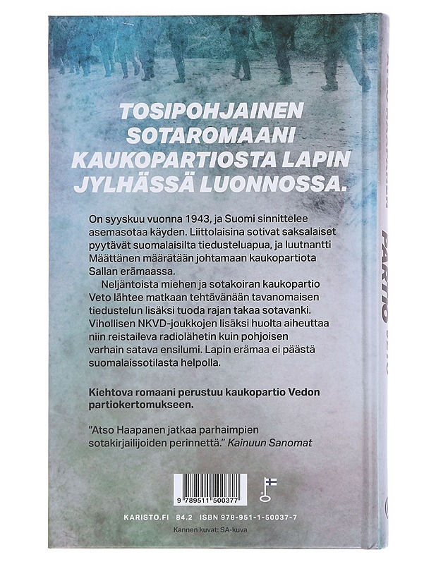 Kaukopartio Veto - Atso Haapanen - Romaanit ja novellit - 10105582526 - 1