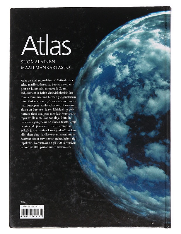 Atlas : suomalainen maailmankartasto - Pekkanen, Risto - Tietokirjat ja oppaat - 10105582545 - 1