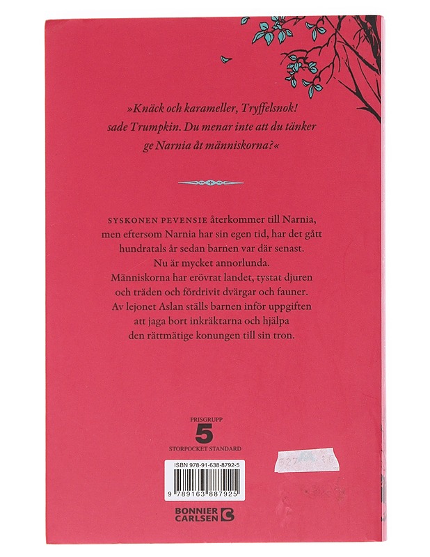 Caspian, prins av Narnia - Lewis, C. S. - Nuorten kirjat - 10105582546 - 1
