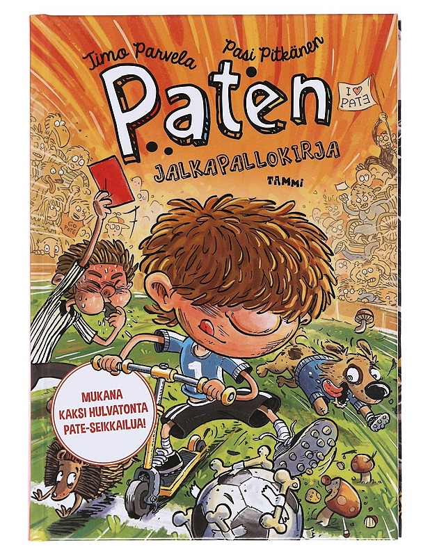 Paten jalkapallokirja / Paten kalastuskirja - Parvela, Timo - Lastenkirjat - 10105582565 - 0