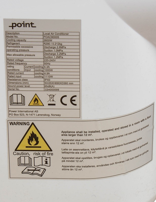 POINT POAC9000S -ilmastointilaite  - Muu elektroniikka - 10105582568 - 5