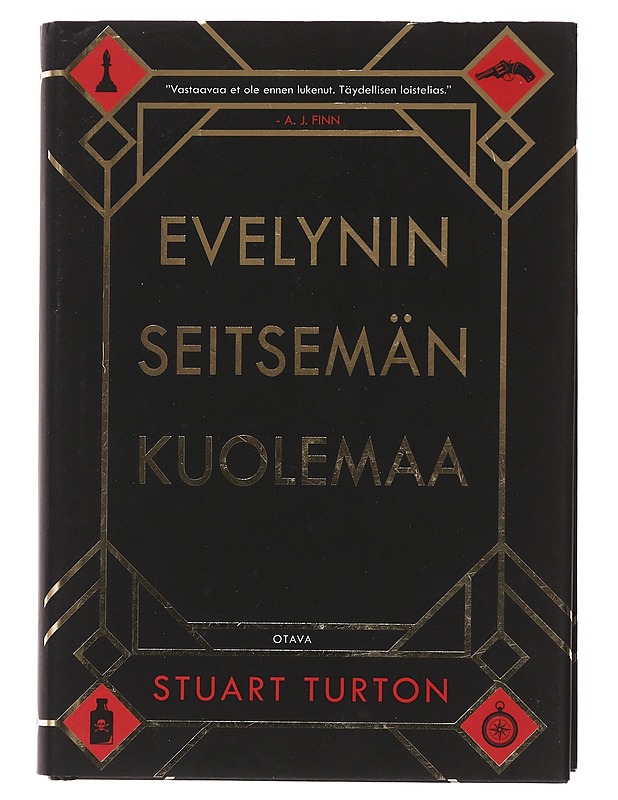 Evelynin seitsemän kuolemaa - Turton, Stuart - Romaanit ja novellit - 10105582575 - 0
