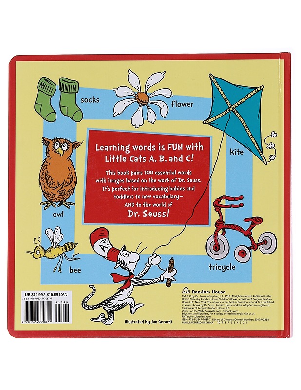 Dr. Seuss's 100 First Words - Lastenkirjat - 10105582588 - 1
