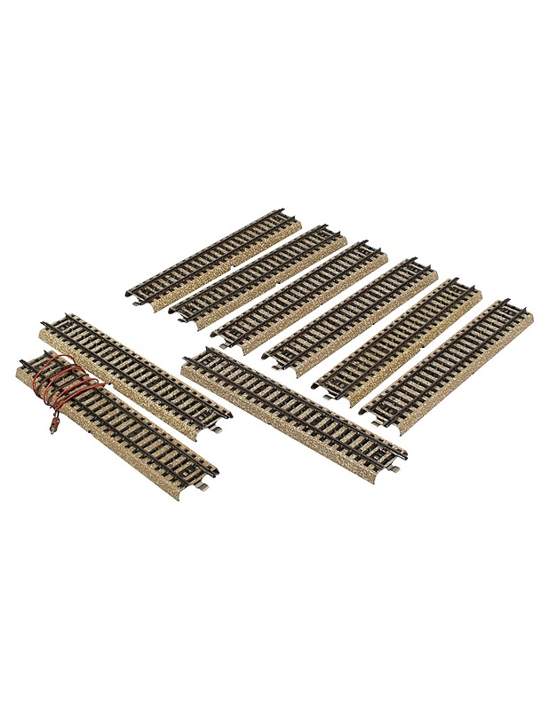 MÄRKLIN 5106 suora raide, 9 kpl - Muut sisustustavarat - 10105582590 - 0
