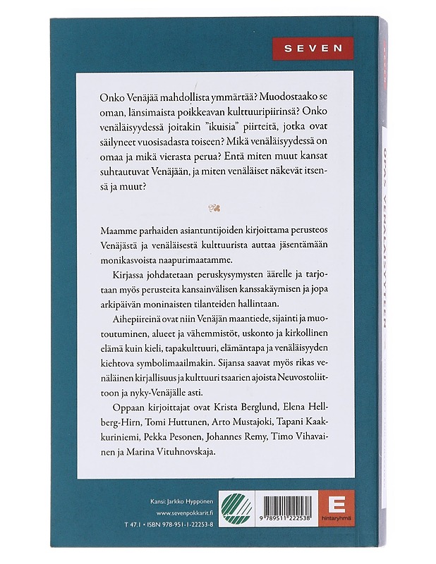Opas venäläisyyteen - Berglund, Krista - Tietokirjat ja oppaat - 10105582587 - 1