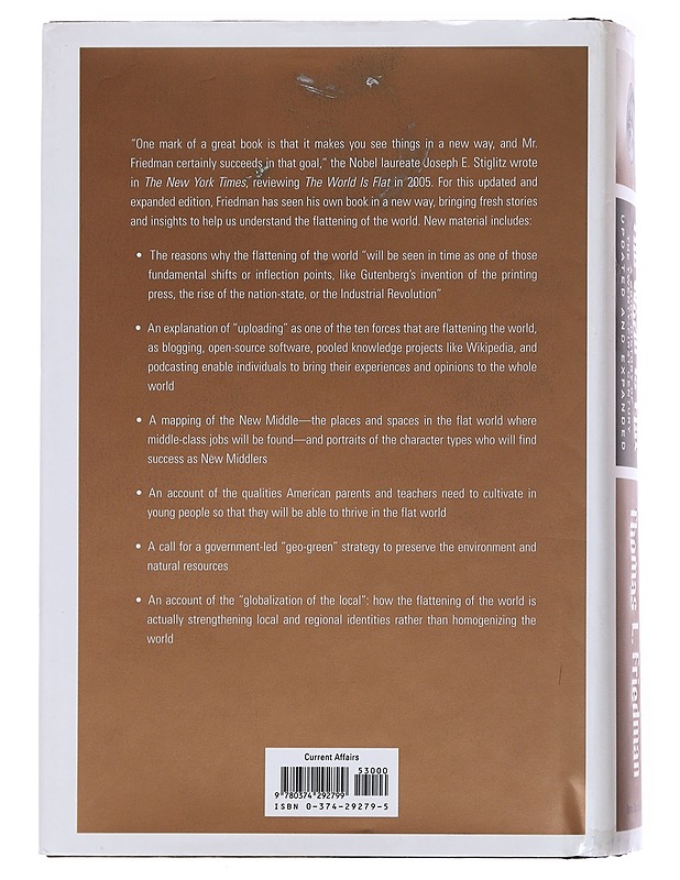 The world is flat : a brief history of the twenty-first century - Thomas L. Friedman - Romaanit ja novellit - 10105582589 - 1