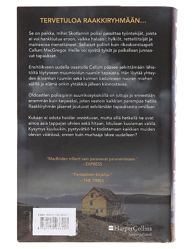 Tappava pimeys - MacBride, Stuart - Romaanit ja novellit - 10105582618 - 1