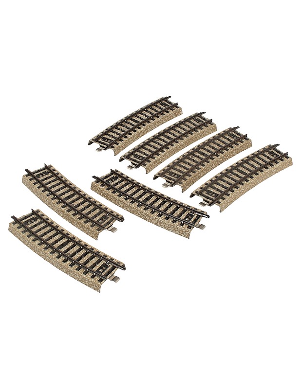 MÄRKLIN 5201 kaariraide, 7 kpl - Muut sisustustavarat - 10105582651 - 0