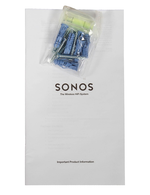 SONOS PLAYBAR -seinäkiinnityssarja - Muut sisustustavarat - 10105582759 - 2
