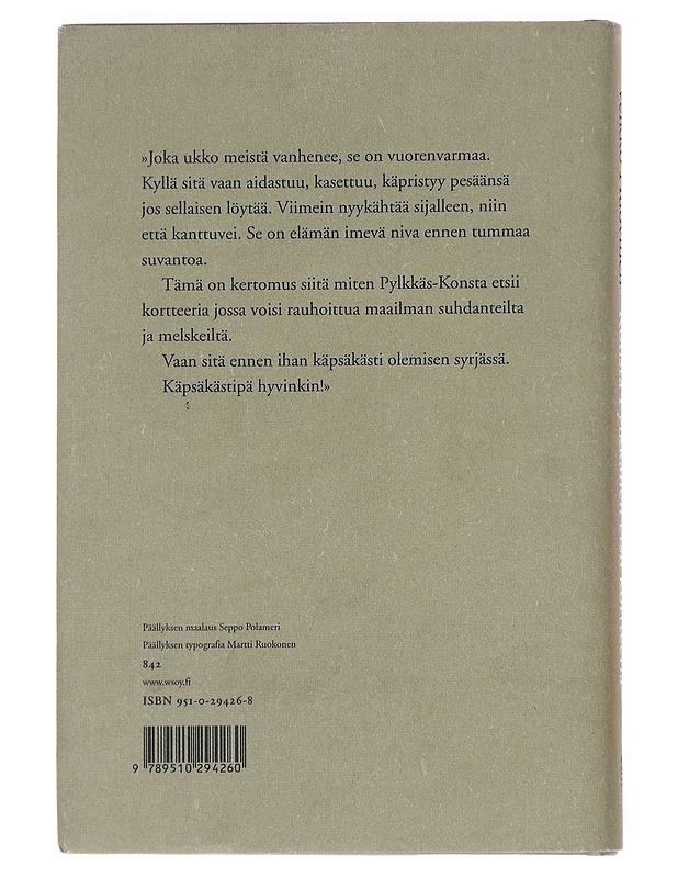 Konsta Pylkkänen etsii kortteeria - Veikko Huovinen - Romaanit ja novellit - 10105582771 - 1