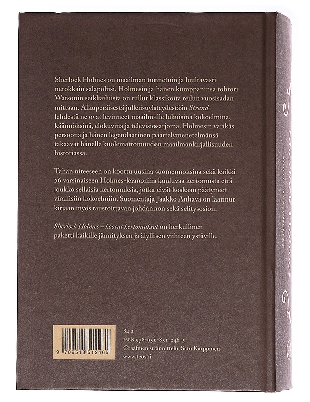 Sherlock Holmes / kootut kertomukset - Doyle, Arthur Conan - Romaanit ja novellit - 10105582808 - 1