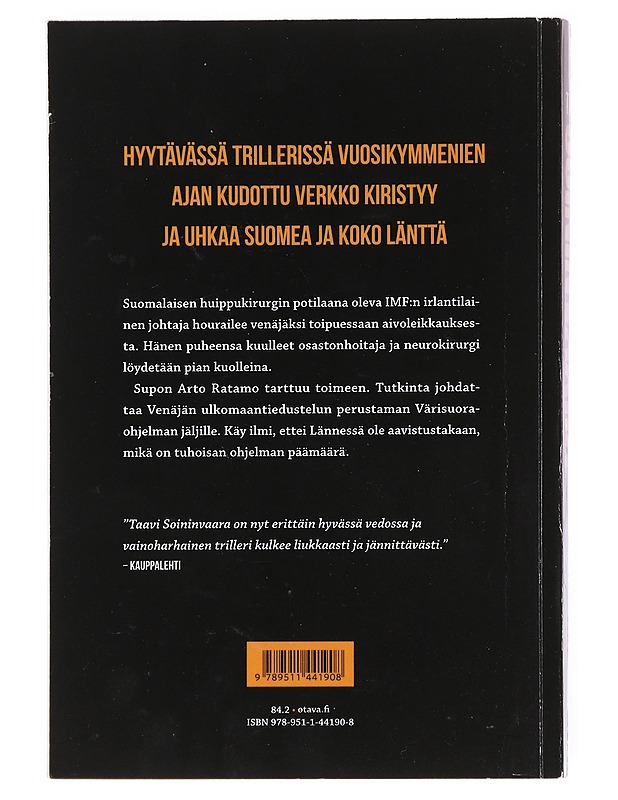 Darwinin seitti - Taavi Soininvaara - Romaanit ja novellit - 10105582845 - 1