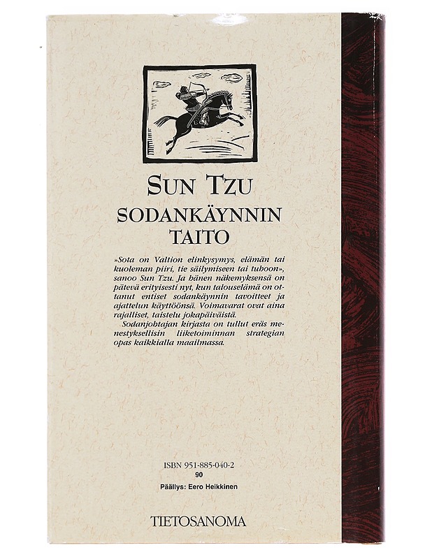 Sodankäynnin taito - Tzu, Sun - Historiakirjat - 10105582851 - 1