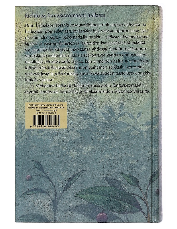 Viimeinen haltia - De Mari - Romaanit ja novellit - 10105582861 - 1