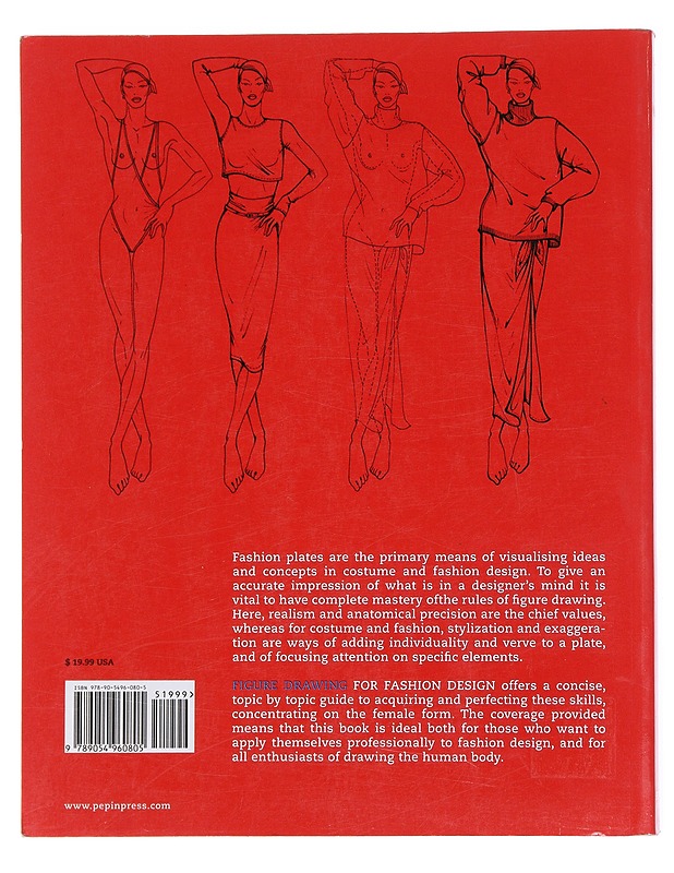 Figure drawing for fashion design - Drudi, Elisabetta - Tietokirjat ja oppaat - 10105582864 - 1