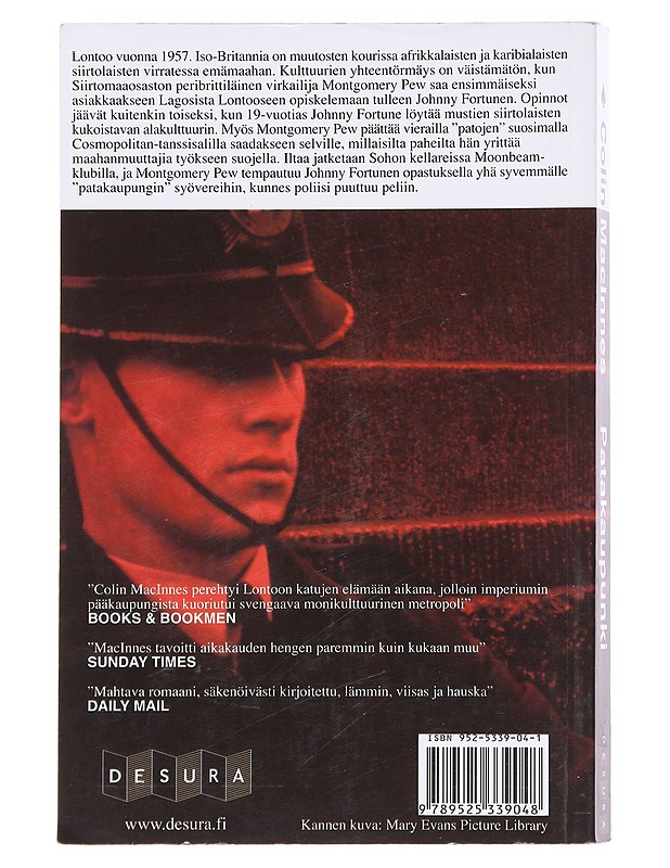Patakaupunki - MacInnes, Colin - Romaanit ja novellit - 10105582892 - 1