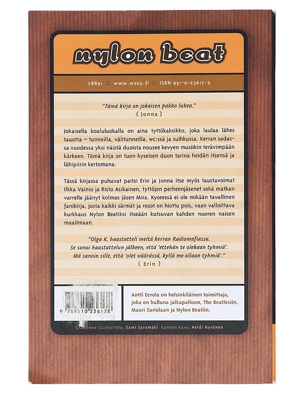 Nylon Beat - Eerola, Antti - Elämäkerrat ja muistelmat - 10105582953 - 1