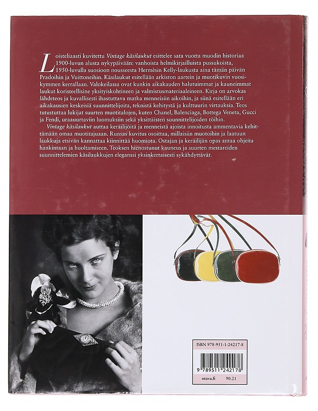 Vintage-käsilaukut : laukkumuodin vuosikymmenet - Fogg, Marnie - Tietokirjat - 10105582969 - 1