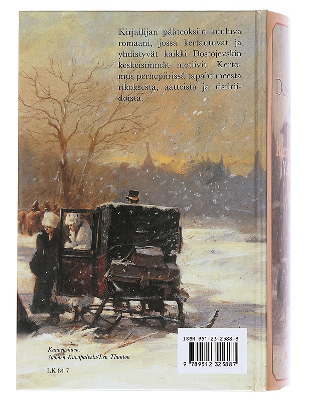 Karamazovin veljekset - Dostojevski, F. M. (Fjodor Mihailovits) - Romaanit ja novellit - 10105582978 - 1