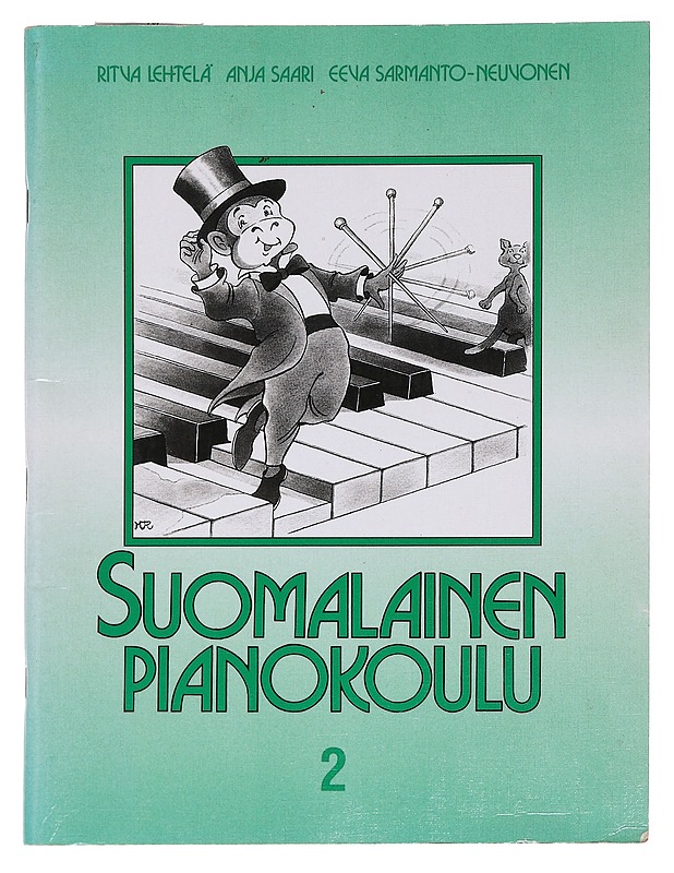 Suomalainen pianokoulu / kuv. ja typografia: Maija Ranta 2 Peruskurssi 2/3 - Lehtelä, Ritva - Tietokirjat ja oppaat - 10105583038 - 0
