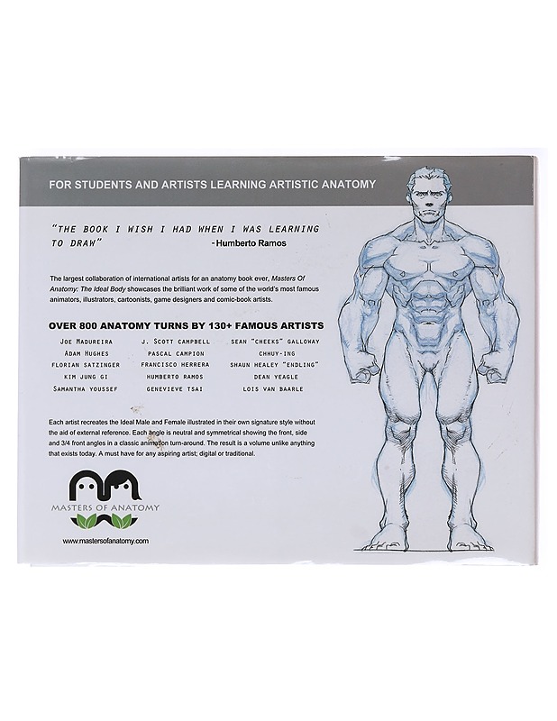 Masters Of Anatomy - Hughes, Adam - Tietokirjat ja oppaat - 10105583047 - 1