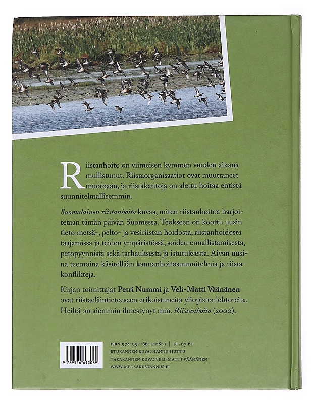 Suomalainen riistanhoito - Nummi, Petri - Tietokirjat ja oppaat - 10105583065 - 1