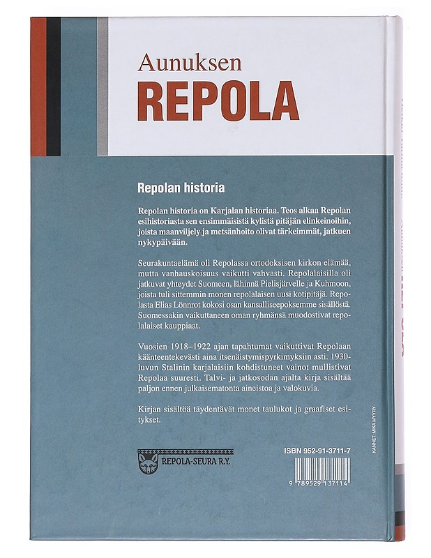 Aunuksen Repola - Tarma, Heikki - Historiakirjat - 10105583071 - 1