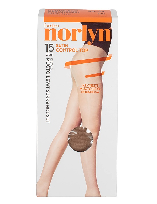 NORLYN Satin Control Top sukkahousut, 40-44 - Asusteet - 10105583106 - 0